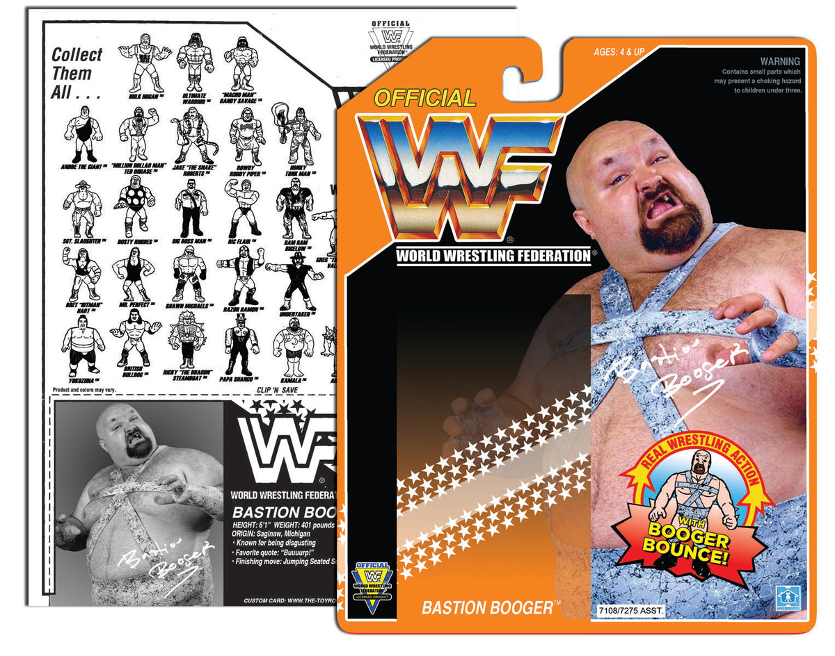 ヘッド•シュリンカーズ　サムー&ファトゥ　ハズブロ フィギュア WWF WWF HASBRO- Bastion Booger (ORANGE) – The Toyroom Repro & Custom