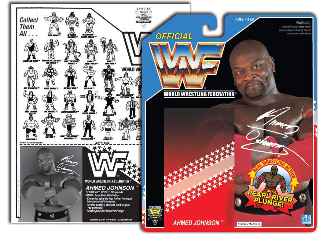 WWF Hasbro- Ahmed Johnson