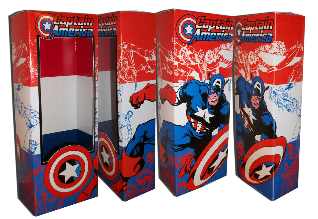 Mego Captain America Box: Byrne