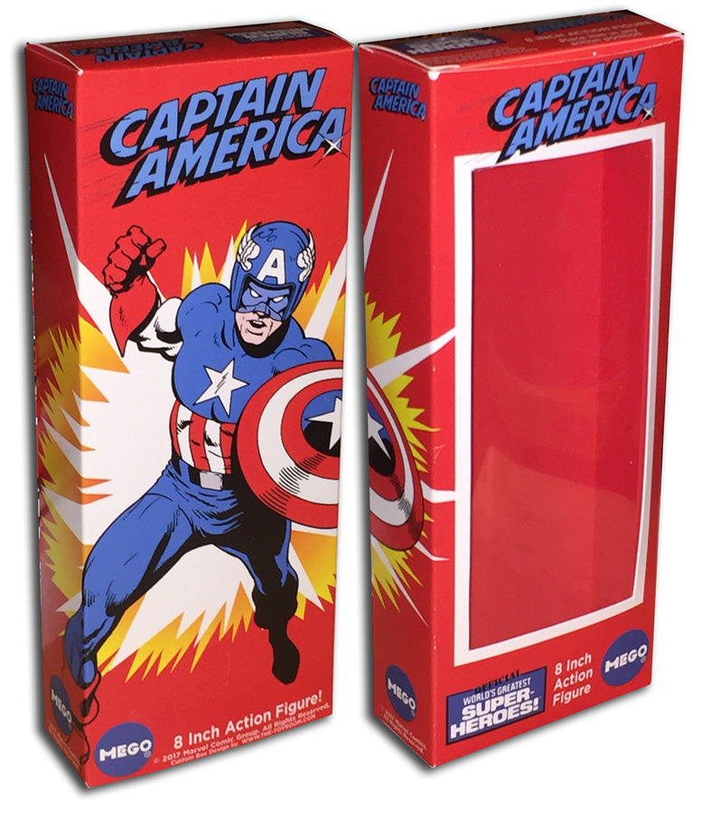 Mego Captain America Box: Captain America TV