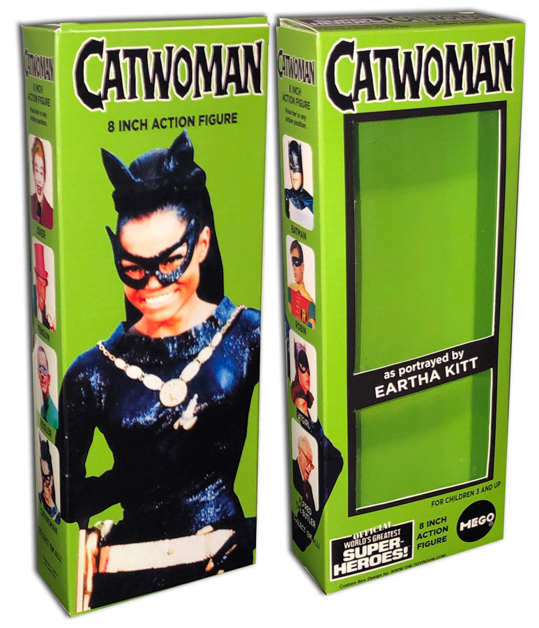 Mego Catwoman Box: Catwoman '66 (Eartha)