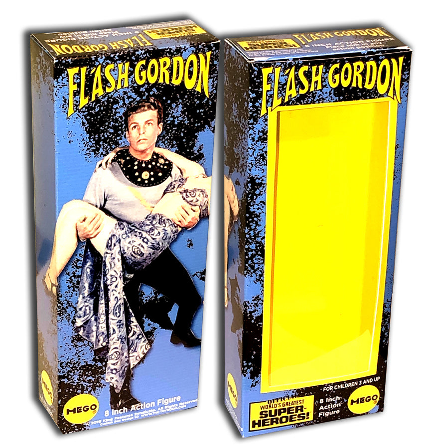 Mego Box Flash Gordon (Crabbe) The Toyroom Repro & Custom