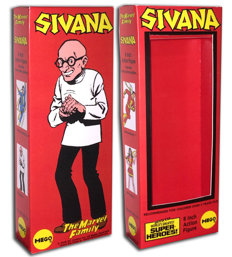 Mego Shazam Box: Marvel Family Sivana