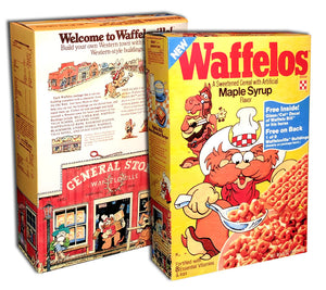 Cereal Box: Waffelos