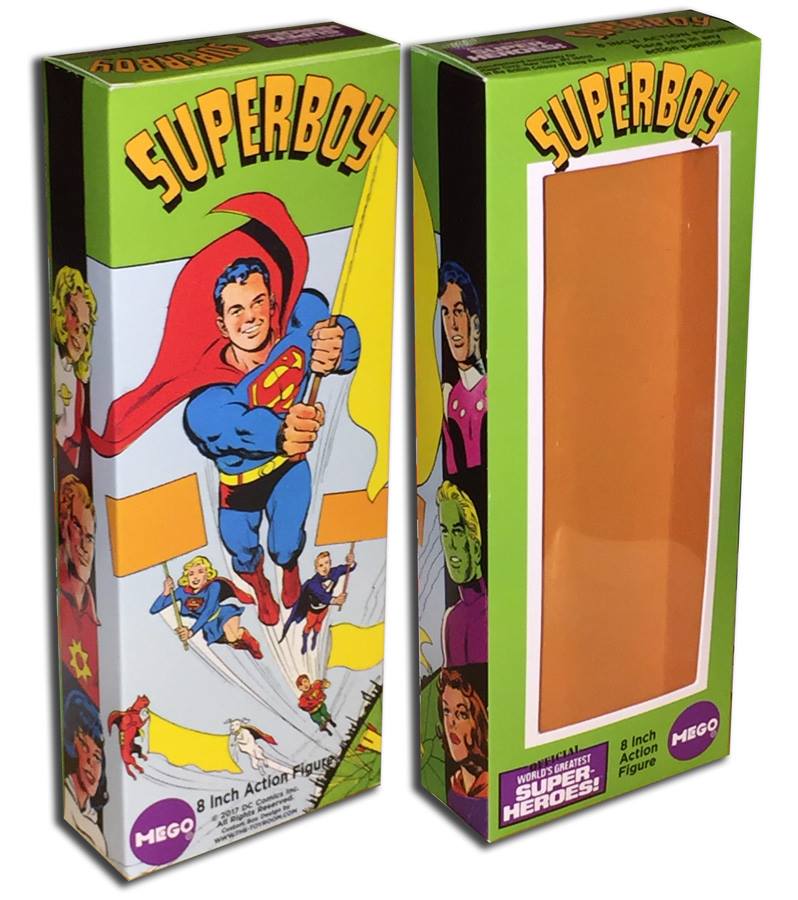 Mego Box: Superboy (LSH-Silver)