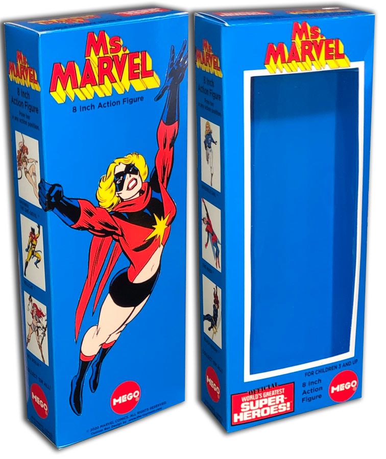 Mego Box: Ms. Marvel (Romita)