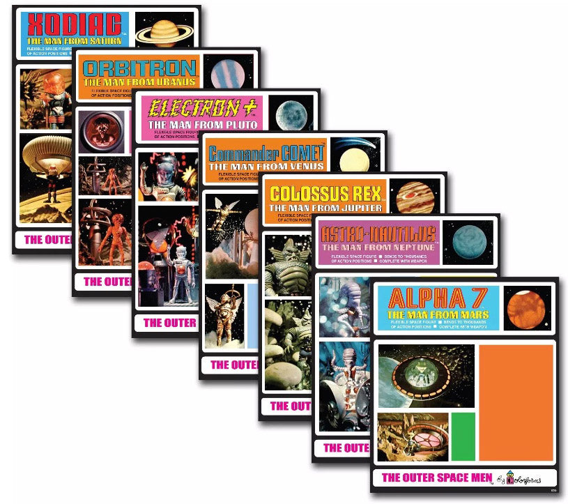OSM- Outer Space Men Cards