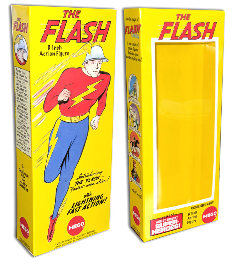Mego Box: Golden Age Flash (1st App)