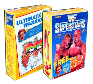 Cereal Box: WWF Superstars (Hulk Hogan/Ultimate Warrior)
