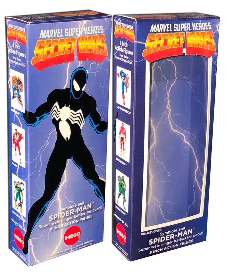 Mego Box: Spider-Man (Secret Wars-Lightning)