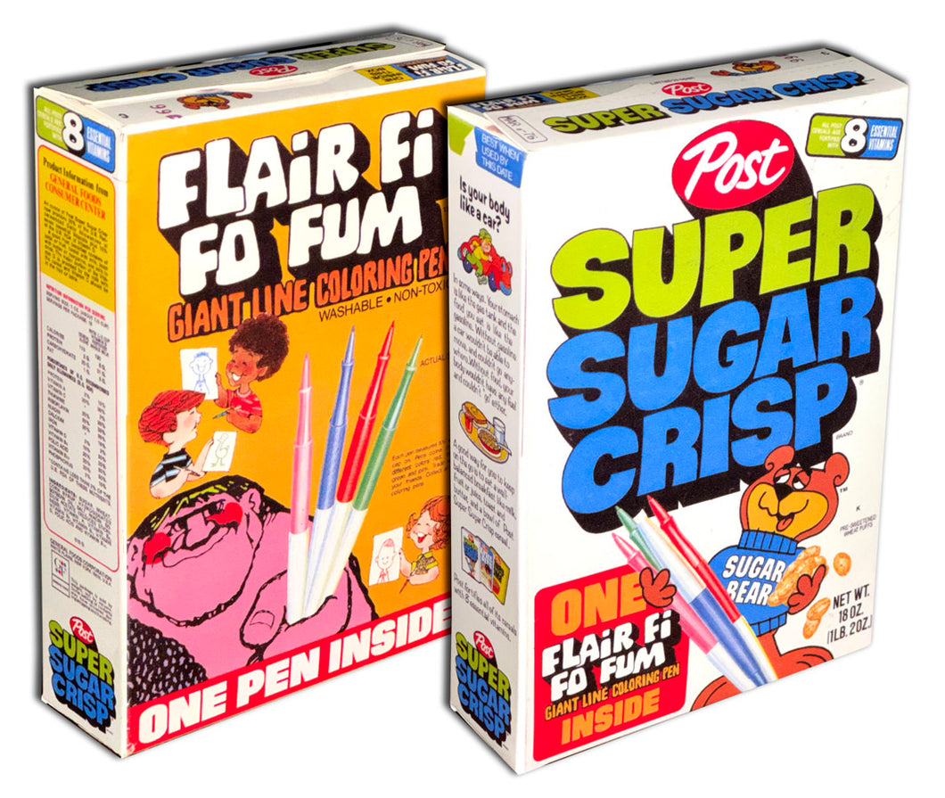 Cereal Box: Super Sugar Crisp (Flair Fo Fum)