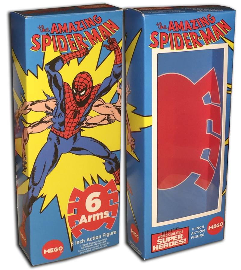 Mego Box: Spider-Man (Six-Armed)