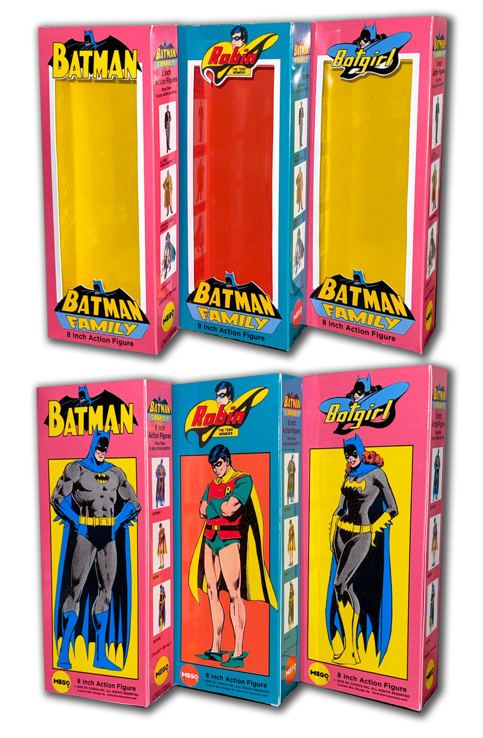 Mego Boxes: Batman Family (1979 Series)