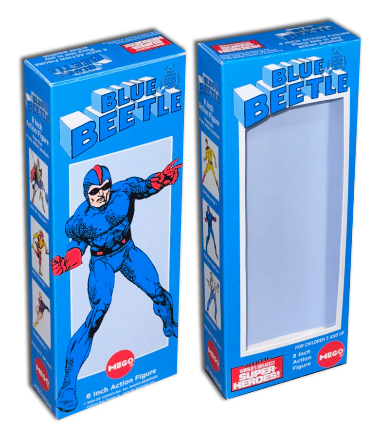 Mego Box: Blue Beetle (Silver Age Dan Garrett)
