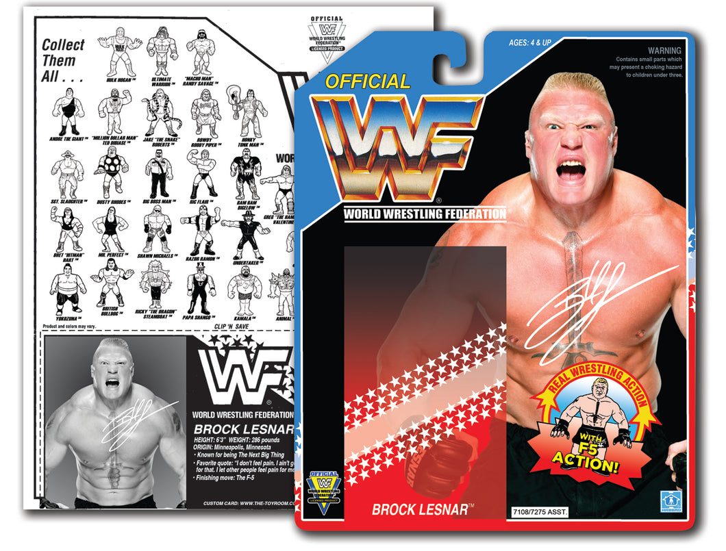WWF HASBRO- Brock Lesnar