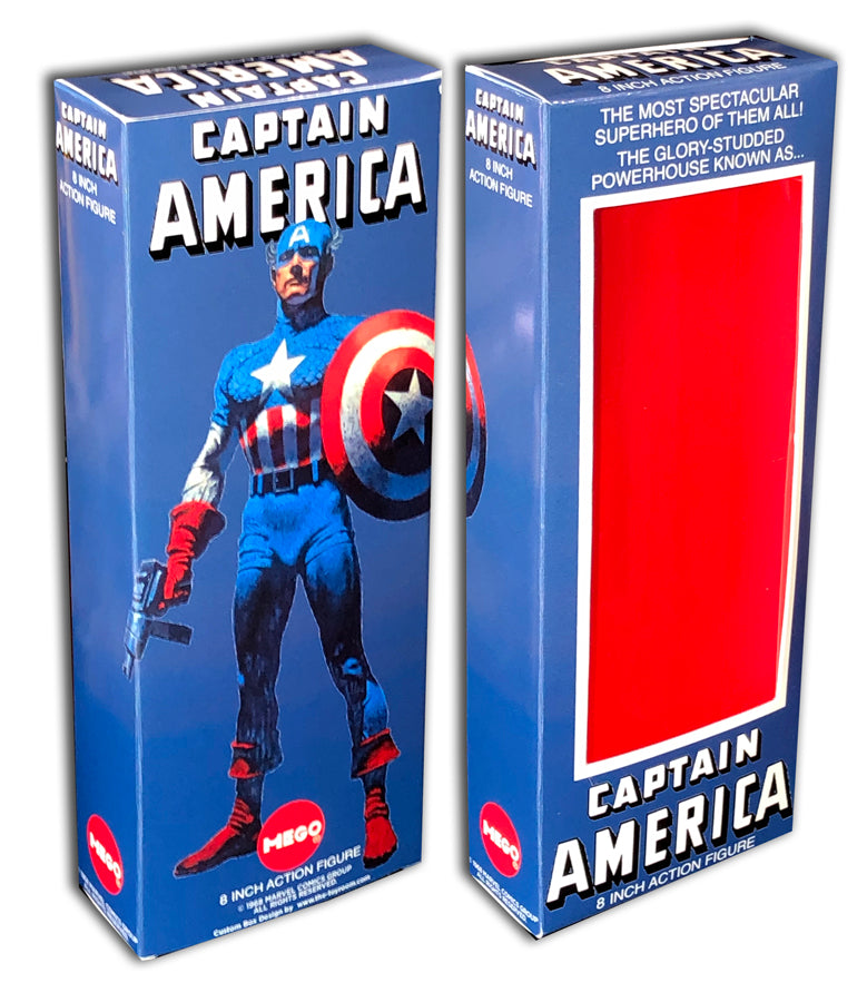 Mego Box: Captain America ('66 Paperback)