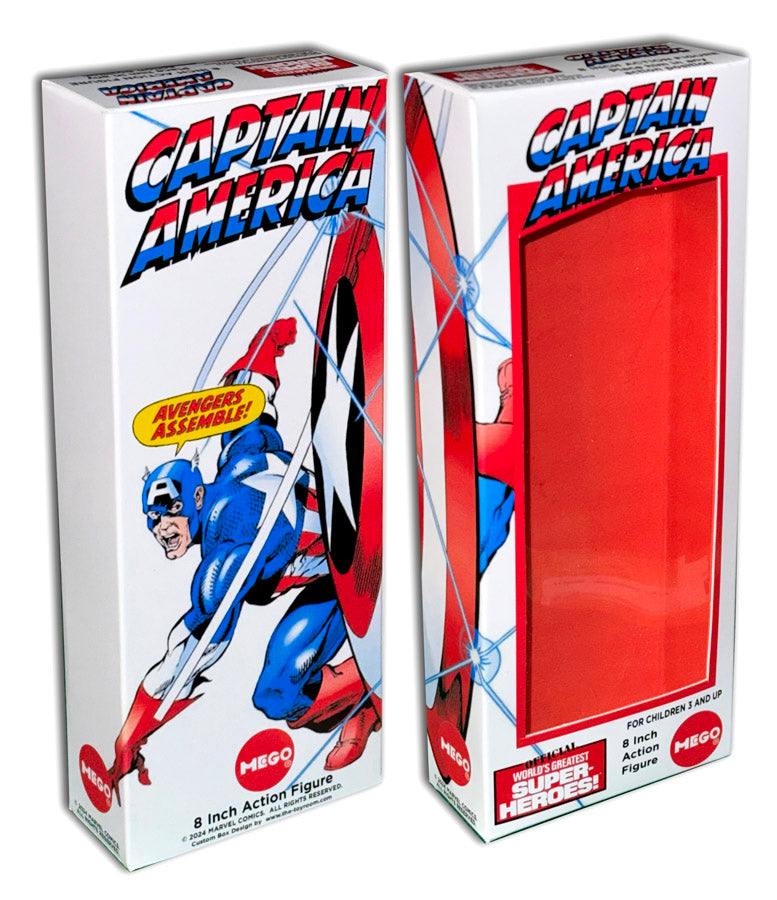 Mego Box: Captain America (Shield)