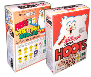 Cereal Box: Cocoa Hoots