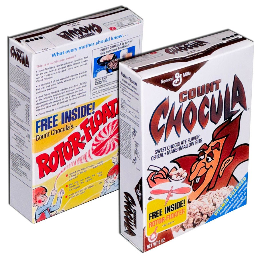 Cereal Box: Count Chocula (Rotor-Floater)