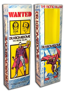 12" Mego Box: Dr. Kromedome (The Bionic Villain)