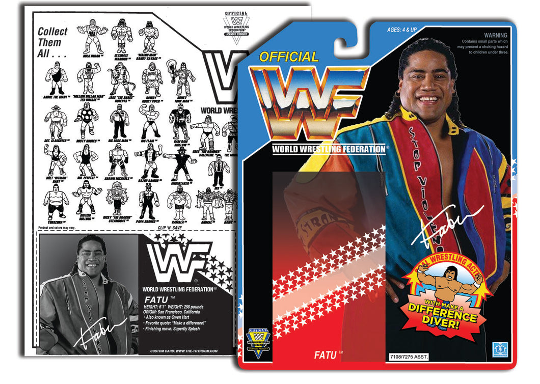 WWF HASBRO- Fatu (Make A Difference)