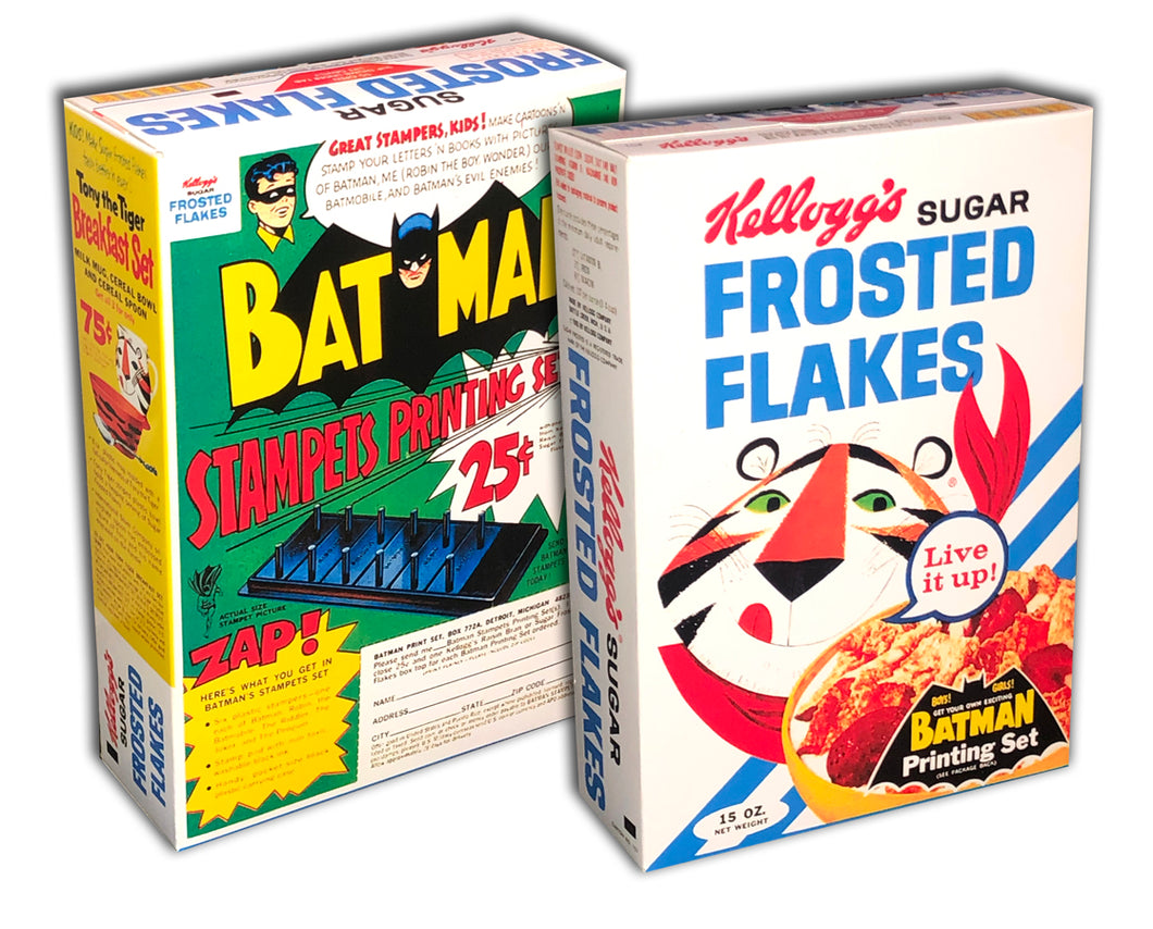 Cereal Box: Frosted Flakes (Batman Stampets Printing Set)