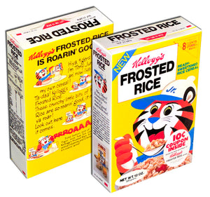 Cereal Box: Frosted Rice