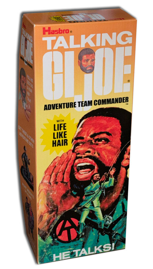 G.I. Joe Box: Talking Adventure Team Commander (Black)