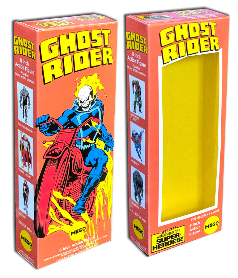 Mego Box: Ghost Rider (Blaze with Bike)