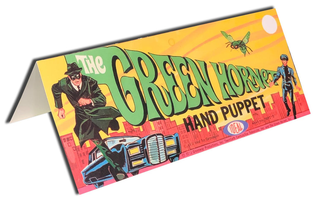 Ideal Puppet Card: Green Hornet
