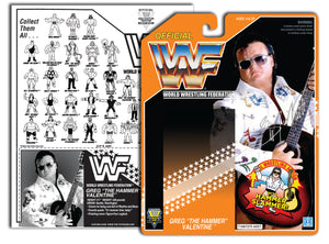 WWF HASBRO- Greg Valentine (ORANGE)