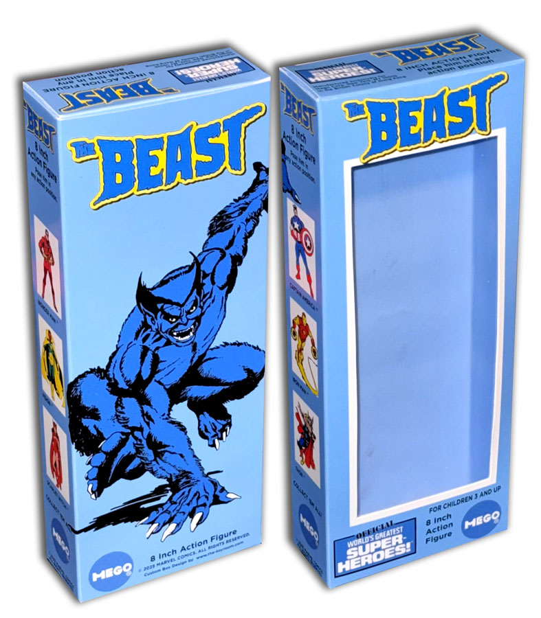Mego Boxes: EARTH'S MIGHTIEST HEROES (YOUR CHOICE!)