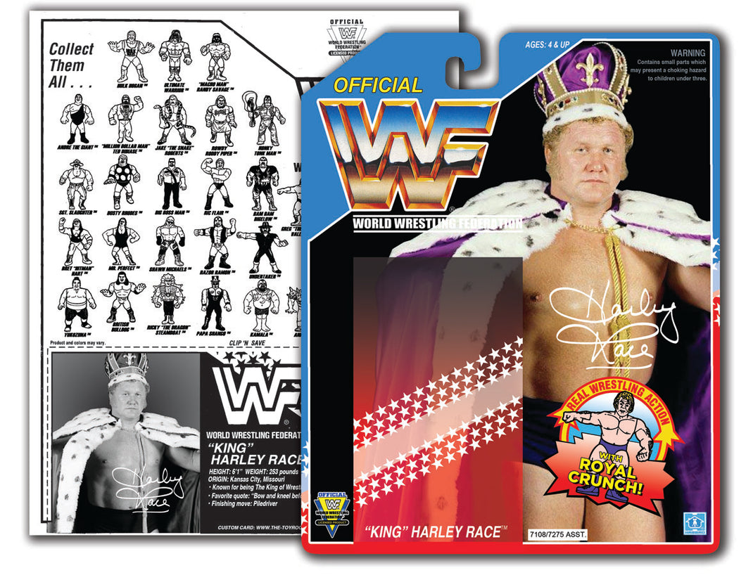 WWF HASBRO- King Harley Race