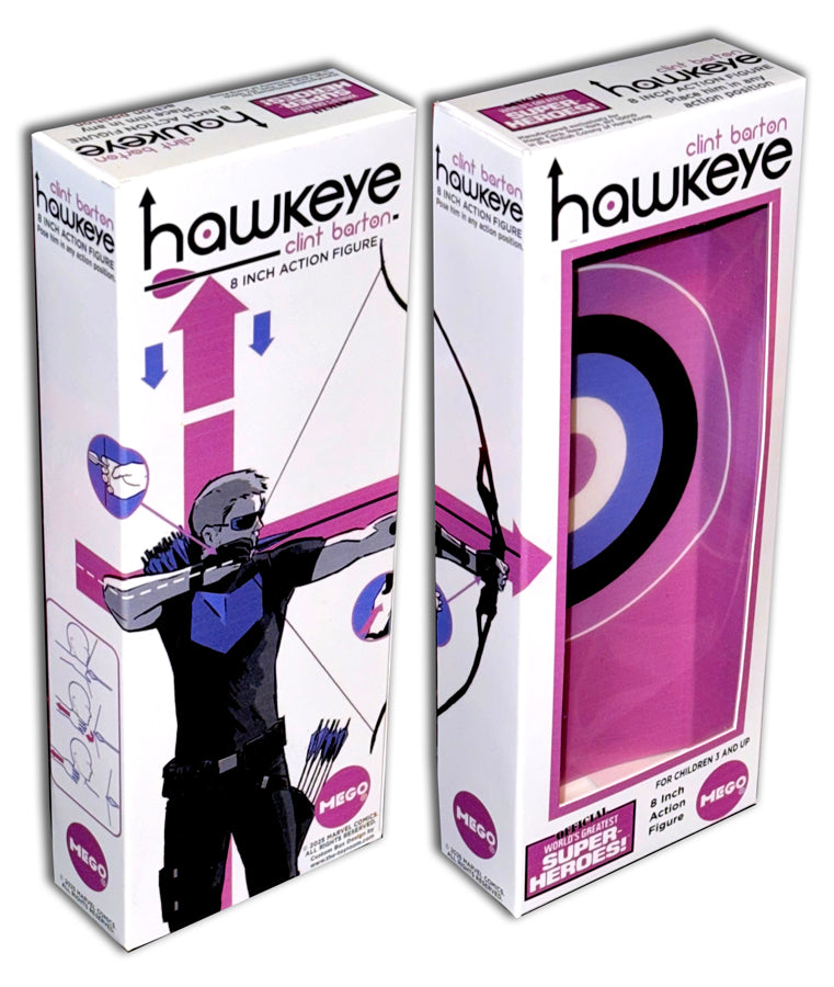 Mego Box: Hawkeye (Clint Barton)