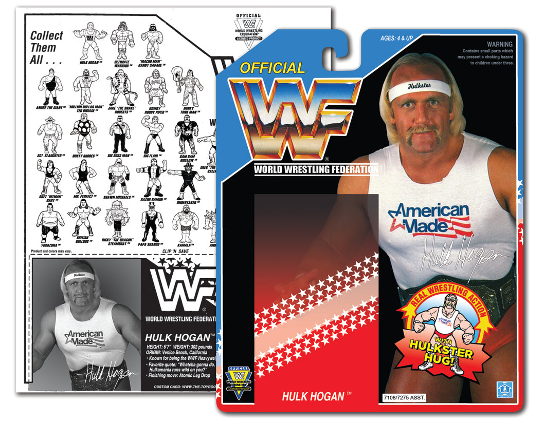 WWF HASBRO- Hulk Hogan (American Made)