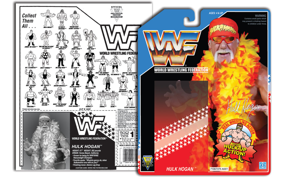 WWF HASBRO- Hulk Hogan (with Boa)