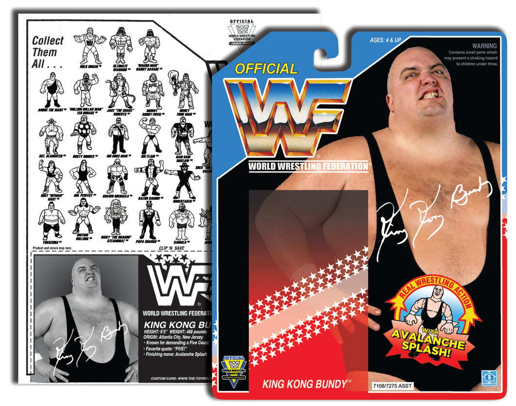 WWF HASBRO- King Kong Bundy