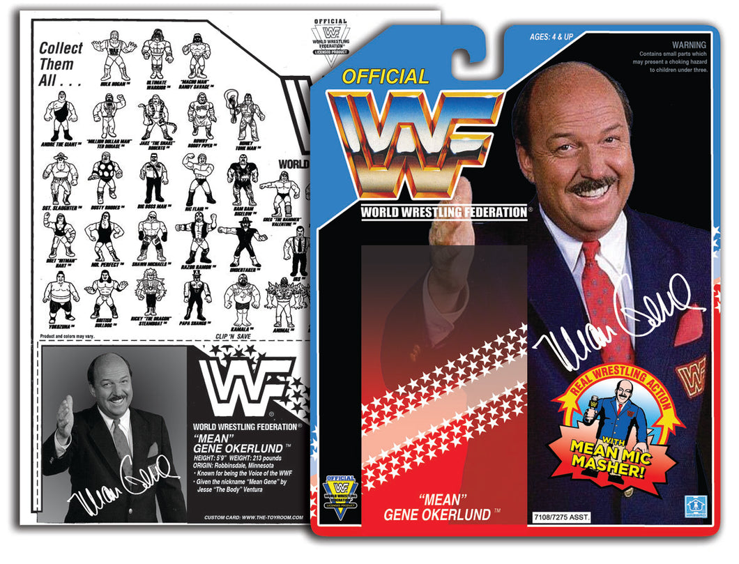 WWF HASBRO- Mean Gene Okerlund