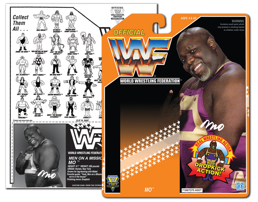 WWF HASBRO- Mo (ORANGE)