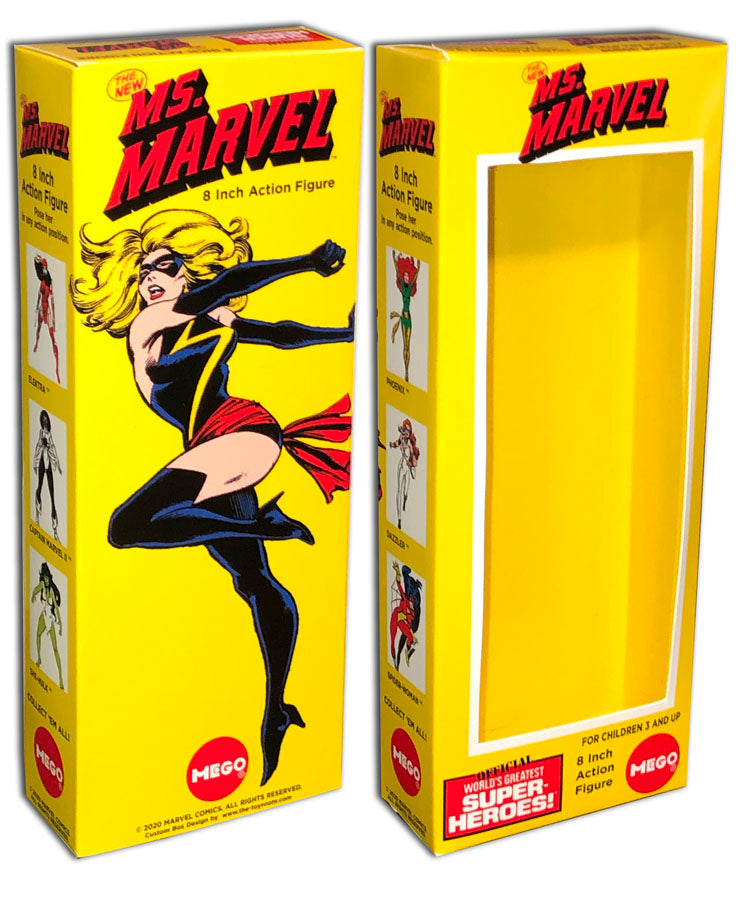 Mego Avengers Box: Ms. Marvel (Cockrum)