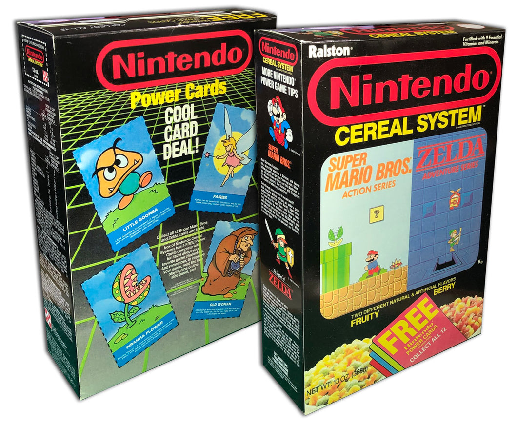 Cereal Box: Nintendo Cereal System