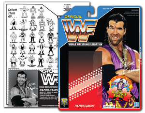 WWF HASBRO- Razor Ramon (Purple)