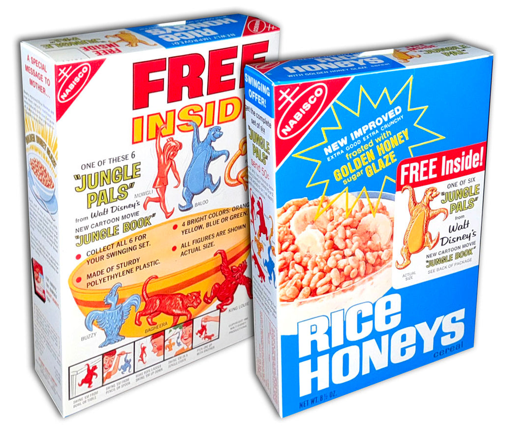 Cereal Box: Nabisco Rice Honeys (Jungle Book Jungle Pals)