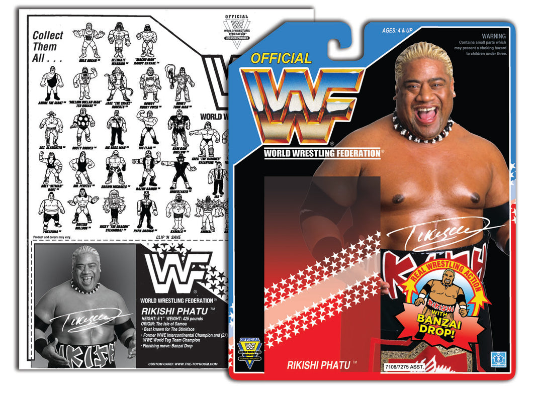 WWF HASBRO- Rikishi Phatu