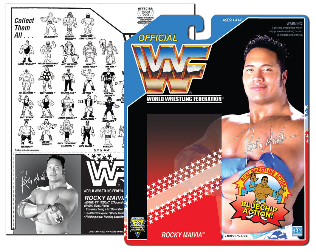 WWF HASBRO- Rocky Maivia