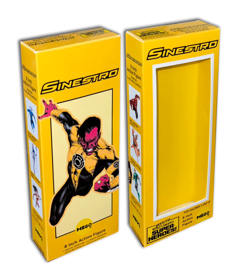 Mego Box: Sinestro (Yellow)