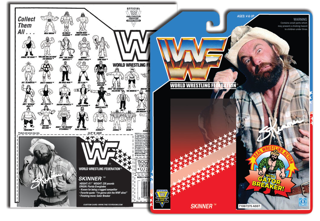 WWF HASBRO- Skinner