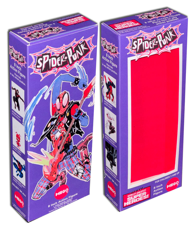 Mego Box: Spider-Man (Spider-Punk)