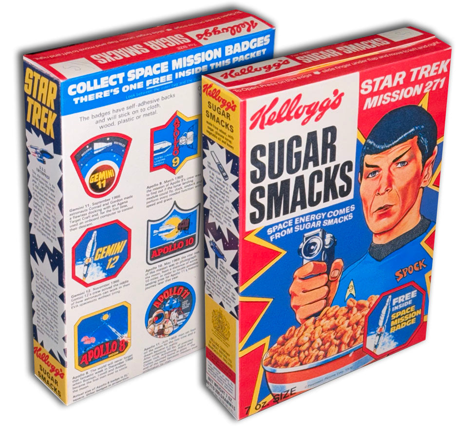 Cereal Box: Sugar Smacks (Mr. Spock)