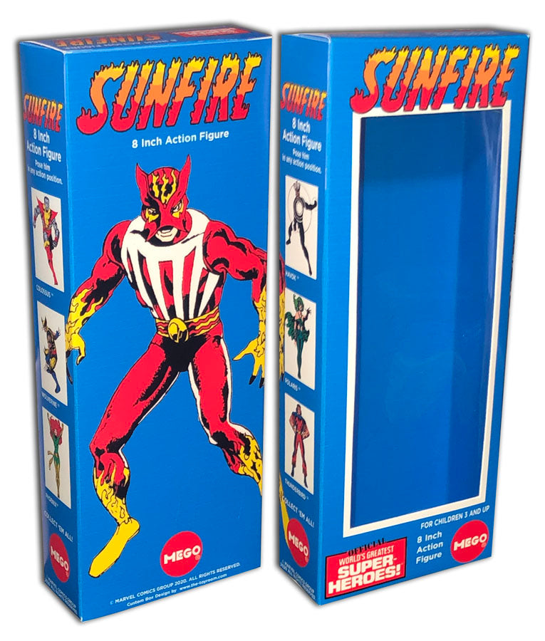 Mego X-Men Box: Sunfire